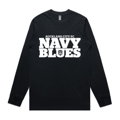 Navy Blues - AS Colour Mens Staple Longsleeve Tee Thumbnail