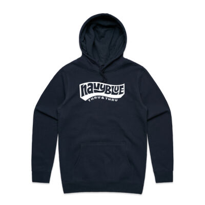 Navy Blue Thru & Thru - AS Colour Mens Stencil Hoodie Thumbnail