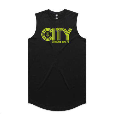 City Lines Lime - AS Colour Mens Staple Curve Tank Thumbnail