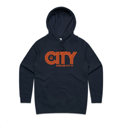 City Lines Orange - AS Colour Womens Supply Hood Thumbnail