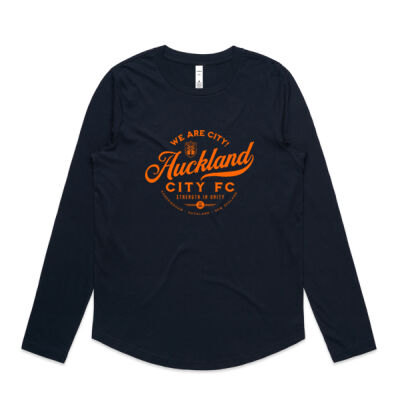 Heritage Auckland_Orange - AS Colour Womens Maple Curve Longsleeve Tee Thumbnail